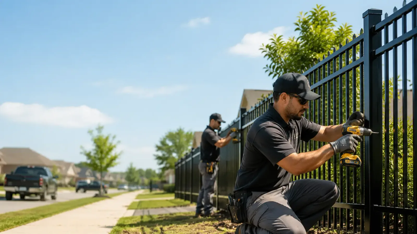 Metal Fence Installation in Union Center, WI